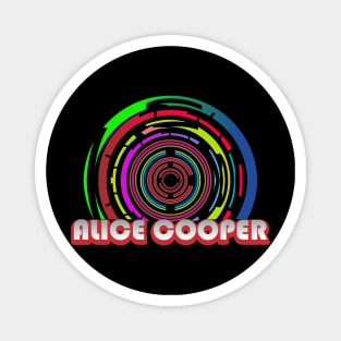 Minimalist Vinyl // Alice Cooper Magnet